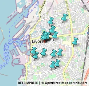 Mappa Negozio 29 Mercato Centrale Livorno, 57123 Livorno LI, Italia (0.6005)