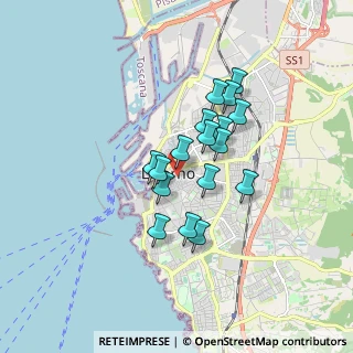 Mappa Via Buontalenti, 57123 Livorno LI, Italia (1.32882)