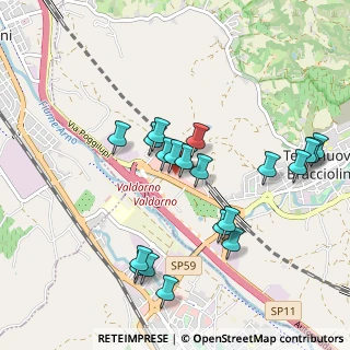 Mappa Via V strada Poggilupi, 52028 Terranuova Bracciolini AR, Italia (0.98)