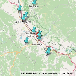 Mappa Via IV strada Poggilupi, 52028 Terranuova Bracciolini AR, Italia (8.30182)