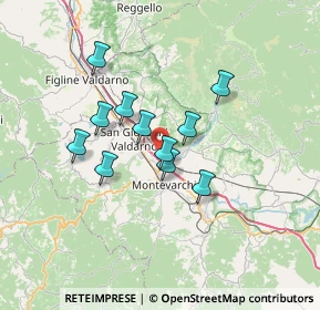 Mappa Via Poggilupi, 52028 Terranuova Bracciolini AR, Italia (5.49727)