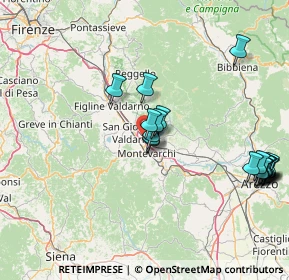 Mappa Via V strada Poggilupi, 52028 Terranuova Bracciolini AR, Italia (17.812)