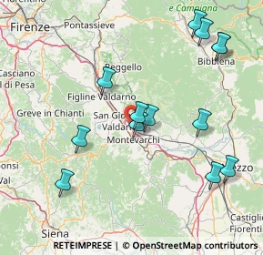 Mappa Via Poggilupi, 52028 Terranuova Bracciolini AR, Italia (17.57308)