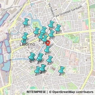 Mappa Via Bernardetto Borromei, 57125 Livorno LI, Italia (0.4545)