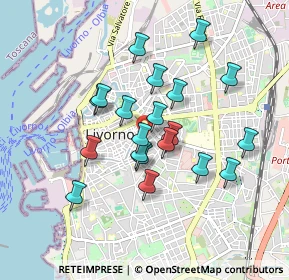 Mappa Via del, 57125 Livorno LI, Italia (0.7815)