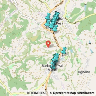 Mappa Strada Spoiano, 50021 Barberino Val D'elsa FI, Italia (1.007)