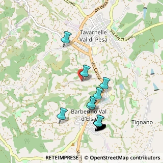 Mappa Strada Spoiano, 50028 Tavarnelle Val di Pesa FI (1.192)