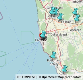 Mappa Via Sant'Omobono, 57123 Livorno LI, Italia (19.185)