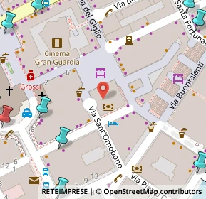 Mappa Via Sant'Omobono, 57123 Livorno LI, Italia (0.14)
