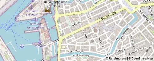 Mappa Livorno
