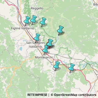 Mappa Via San Giorgio, 52028 Terranuova Bracciolini AR, Italia (6.51182)