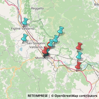 Mappa Via San Giorgio, 52028 Terranuova Bracciolini AR, Italia (6.47583)