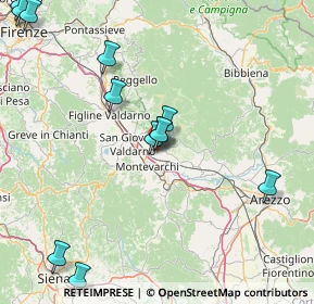Mappa Via San Giorgio, 52028 Terranuova Bracciolini AR, Italia (20.13667)