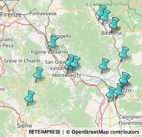 Mappa Via San Giorgio, 52028 Terranuova Bracciolini AR, Italia (18.34625)