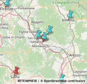 Mappa Via San Giorgio, 52028 Terranuova Bracciolini AR, Italia (30.87692)