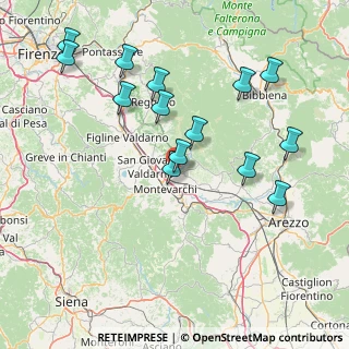 Mappa Via San Giorgio, 52028 Terranuova Bracciolini AR, Italia (17.09214)