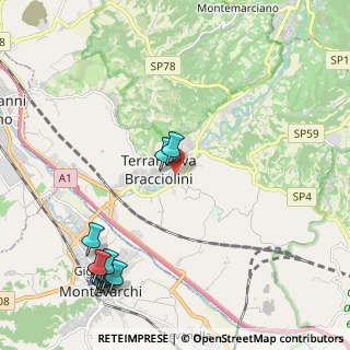 Mappa Via San Giorgio, 52028 Terranuova Bracciolini AR, Italia (2.93)