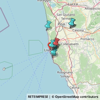 Mappa Piazza Giuseppe Micheli, 57126 Livorno LI, Italia (8.4675)