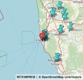 Mappa Piazza Giuseppe Micheli, 57126 Livorno LI, Italia (12.47294)