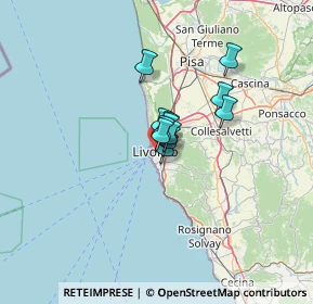 Mappa Scali Aurelio Saffi, 57123 Livorno LI, Italia (6.21333)