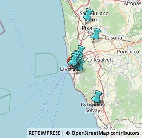 Mappa Scali Aurelio Saffi, 57123 Livorno LI, Italia (8.11364)