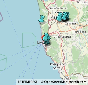 Mappa Scali Aurelio Saffi, 57123 Livorno LI, Italia (14.29471)