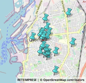 Mappa Scali Aurelio Saffi, 57123 Livorno LI, Italia (0.637)