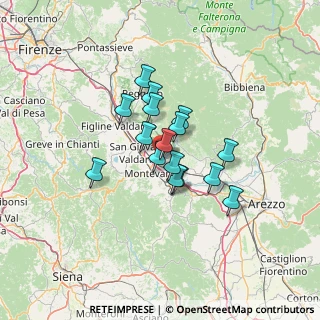 Mappa Via San Tito, 52028 Terranuova Bracciolini AR, Italia (9.39875)