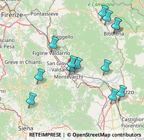 Mappa Via S. Tito, 52028 Terranuova Bracciolini AR, Italia (17.08846)