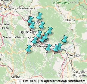 Mappa Via S. Tito, 52028 Terranuova Bracciolini AR, Italia (10.266)