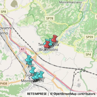 Mappa Via San Tito, 52028 Terranuova Bracciolini AR, Italia (2.02)