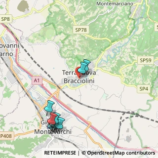 Mappa Via San Tito, 52028 Terranuova Bracciolini AR, Italia (2.73)