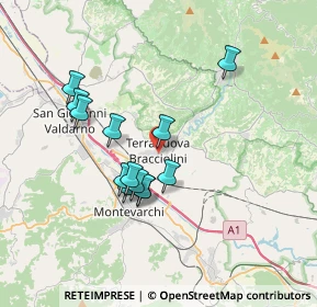 Mappa Via S. Tito, 52028 Terranuova Bracciolini AR, Italia (3.19077)