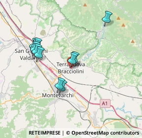 Mappa Via S. Tito, 52028 Terranuova Bracciolini AR, Italia (3.58091)