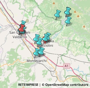 Mappa Via San Tito, 52028 Terranuova Bracciolini AR, Italia (3.64941)