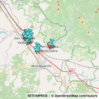 Mappa Via San Tito, 52028 Terranuova Bracciolini AR, Italia (3.845)