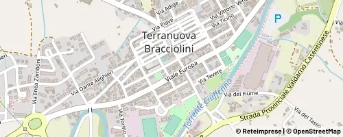 Mappa Terranuova Bracciolini