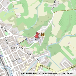 Mappa Via Valdracca, 13, 50052 Certaldo, Firenze (Toscana)