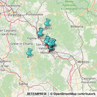 Mappa SP11, 52028 Terranuova Bracciolini AR, Italia (5.91667)