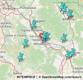 Mappa SP11, 52028 Terranuova Bracciolini AR, Italia (17.62692)