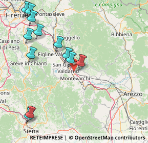 Mappa SP11, 52028 Terranuova Bracciolini AR, Italia (19.72167)