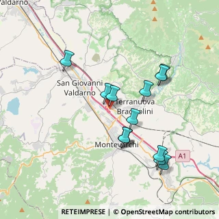Mappa SP11, 52028 Terranuova Bracciolini AR, Italia (3.72923)