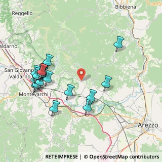 Mappa Via Venezia, 52024 Arezzo AR, Italia (8.8845)