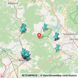 Mappa Passo della Libbia - Loc. Scheggia, 52010 Subbiano AR, Italia (9.693)