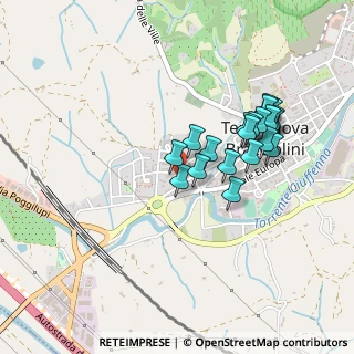 Mappa Via Gioacchino Rossini, 52028 Terranuova Bracciolini AR, Italia (0.415)