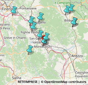 Mappa Via Gioacchino Rossini, 52028 Terranuova Bracciolini AR, Italia (15.25)