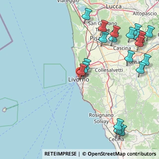 Mappa Via Fiorenza, 57125 Livorno LI, Italia (22.989)