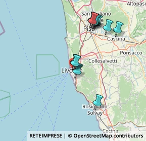 Mappa Via Fiorenza, 57125 Livorno LI, Italia (14.92429)