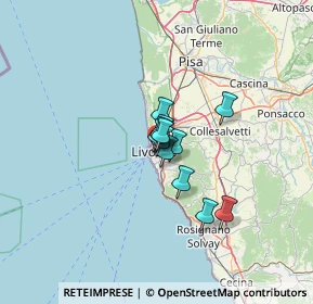 Mappa Via Fiorenza, 57125 Livorno LI, Italia (6.51833)
