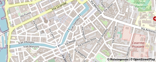 Mappa Livorno